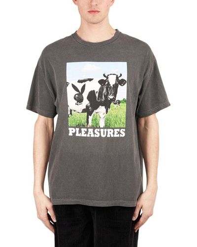 Pleasures X Playboy Moo T-Shirt - Grau