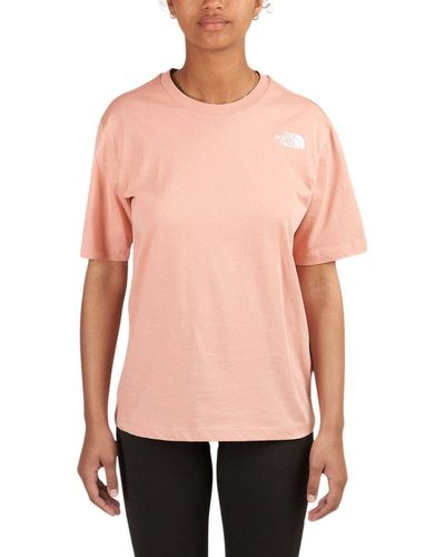 The North Face WMNS Relaxed Redbox Tee - Pink