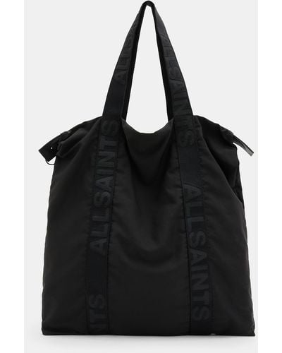 AllSaints Afan Spacious Recycled Tote Bag - Black