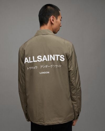 AllSaints Zito Underground Jacket - Green