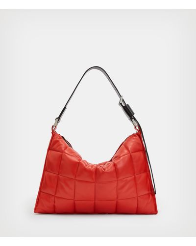 AllSaints Edbury Quilt Bag Womens - Red