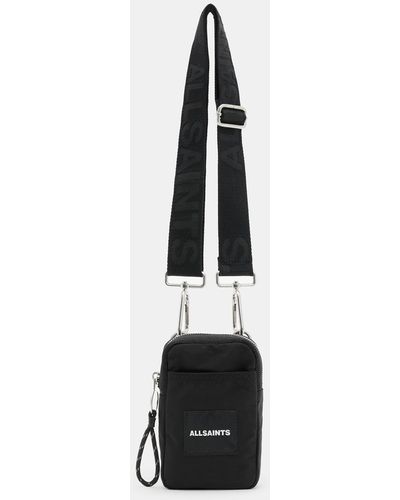 AllSaints Zumo Recycled Phone Pouch, - White