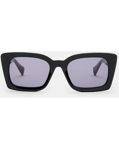 AllSaints Marla Square Bevelled Sunglasses - Multicolour