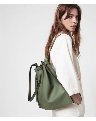 AllSaints Alpha Backpack Womens - Green