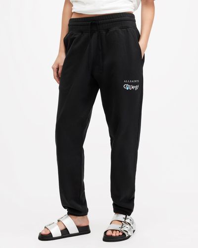 AllSaints Caliwater Relaxed Fit Sweatpants - Black