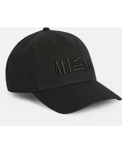 AllSaints Oppose Embroidered Baseball Cap, - Black