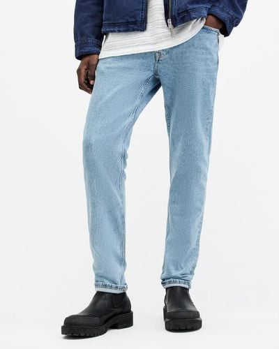 AllSaints Rex Slim Fit Stretch Denim Jeans, - Blue