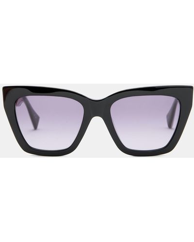 AllSaints Minerva Cat Eye Sunglasses, - Multicolour