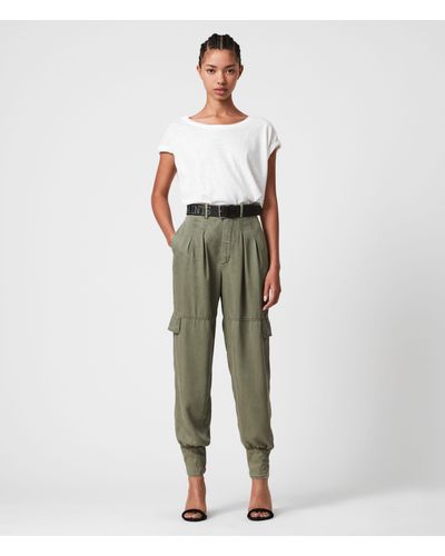 AllSaints Paxton Pants Womens - Green