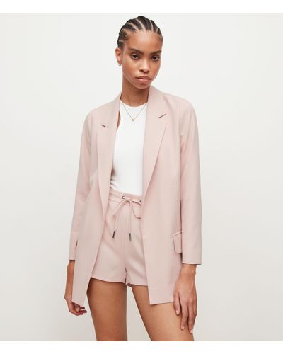 AllSaints Women's Aleida Tri Blazer - Pink