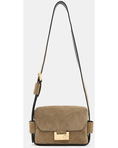 AllSaints Frankie 3-in-1 Leather Bag, - Natural