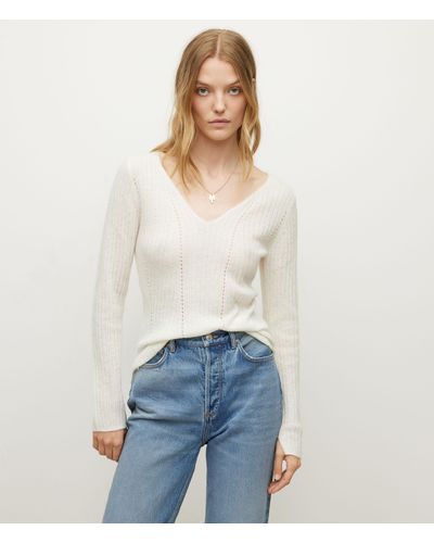 AllSaints Rhoda Sweater Womens - White