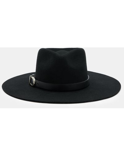 AllSaints Briony Western Bolero Hat - Black