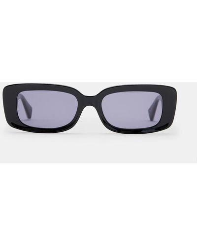 AllSaints Sonic Rectangular Shaped Sunglasses - White