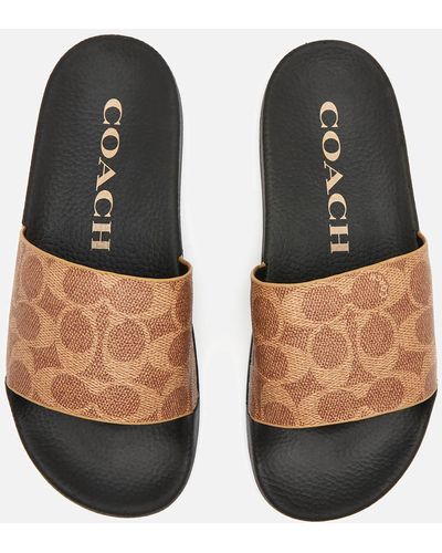 COACH Flat sandals for Women | Online Sale up to 50% off | Lyst