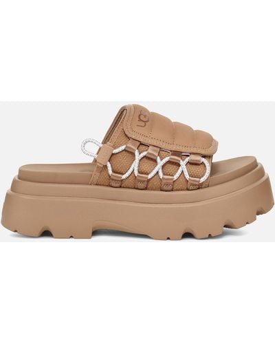 UGG Callie Flatform Sandals - Brown
