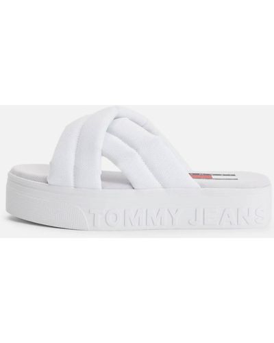 Tommy Hilfiger Flatform Sandals - White