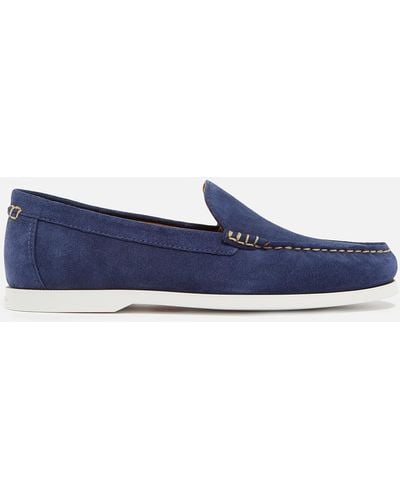 Polo Ralph Lauren Merton Venetian Suede Loafers - Blue