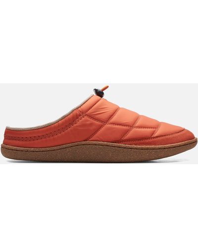 Clarks Kite Seam Suede Slippers In Standard Fit Size 11 in Red for Men |  Lyst UK