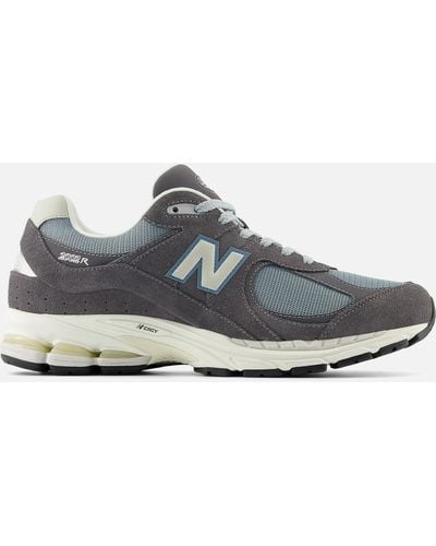 New Balance Unisex 2002r Suede And Mesh Trainers - Blue