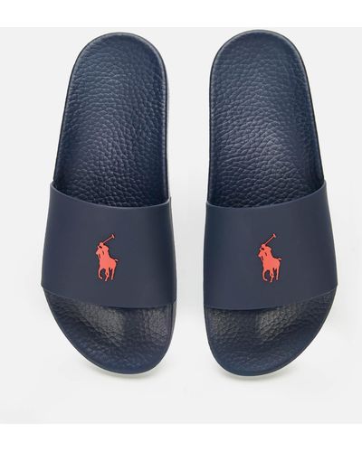 Polo ralph lauren black & red cayson sandals Clearance