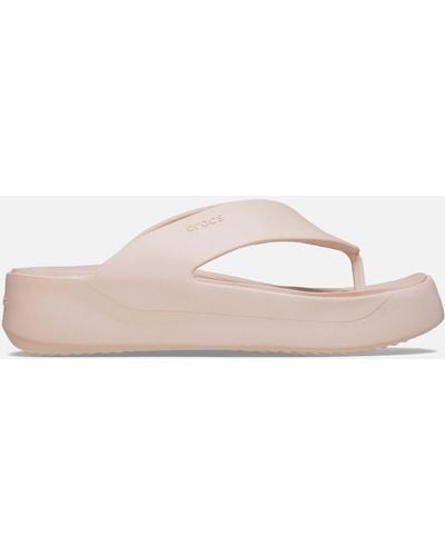 Crocs™ Getaway Platform Flip Flops - Pink