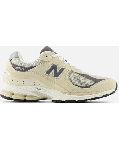 New Balance 2002r Mesh And Suede Sneakers - Natural