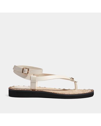 COACH Flat sandals for Women | Online Sale up to 63% off | Lyst Canada