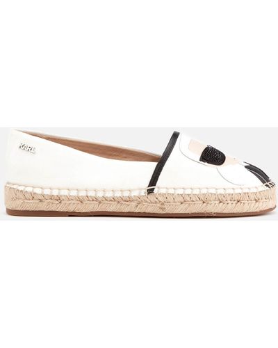 Karl Lagerfeld Espadrille shoes and sandals for Women | Online Sale up to  75% off | Lyst