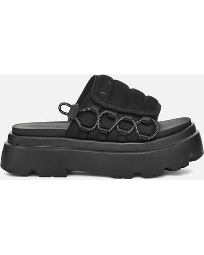 UGG Callie Flatform Sandals - Black