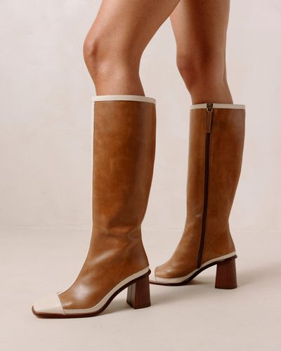 womens cream boots uk