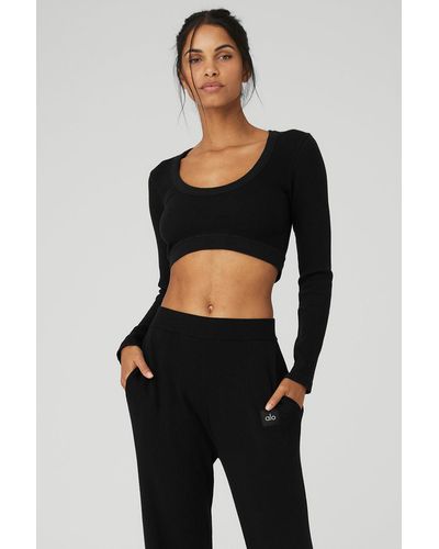 Alo Yoga Long-sleeved tops for Women | Online Sale up to 40% off 