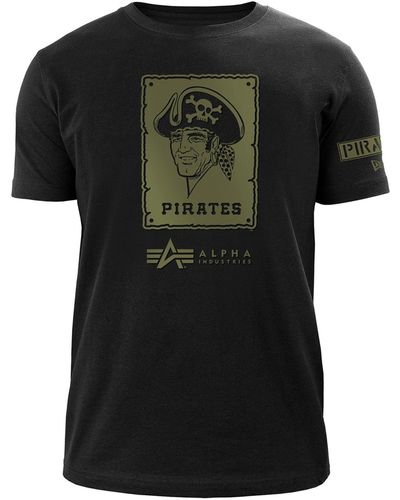 Alpha Industries Pittsburgh Pirates X Alpha X New Era T-shirt - Black
