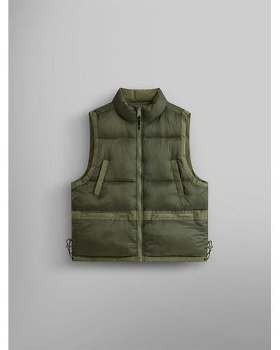 Alpha Industries Waistcoats | to 50% Sale up gilets | for Lyst and Online Men off