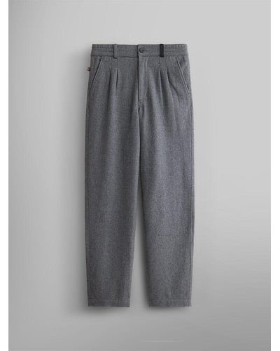 Alpha Industries Wool Pull On Pant - Gray