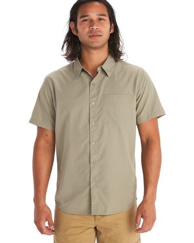 Marmot Aerobora Short Sleeve Shirt - Green