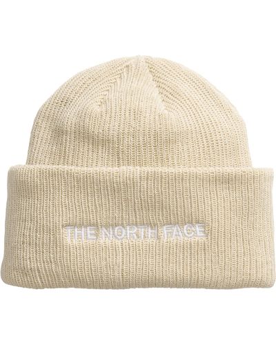 The North Face Urban Embroidered Beanie - Natural