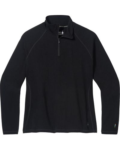 Smartwool Classic Thermal Merino Boxed 1/4 Zip Base Layer [plus Size] - Blue