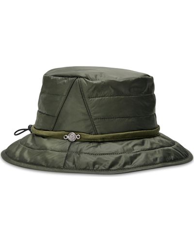 Harricana Puffer Bucket Hat - Green
