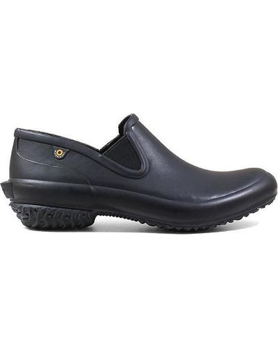 Bogs Patch Slip On Solid Garden Shoes - Black