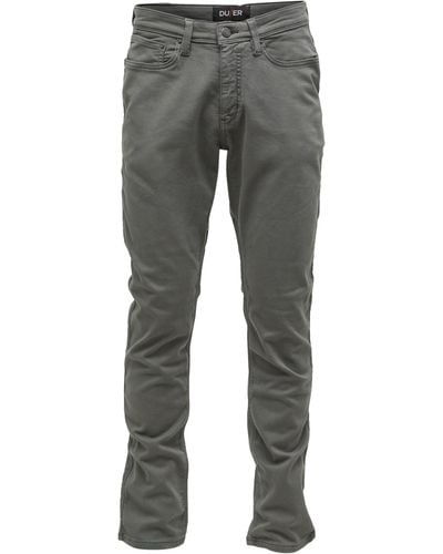 DUER No Sweat Relaxed Pants - Grey