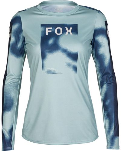 Fox Ranger Taunt Long Sleeve Jersey - Blue