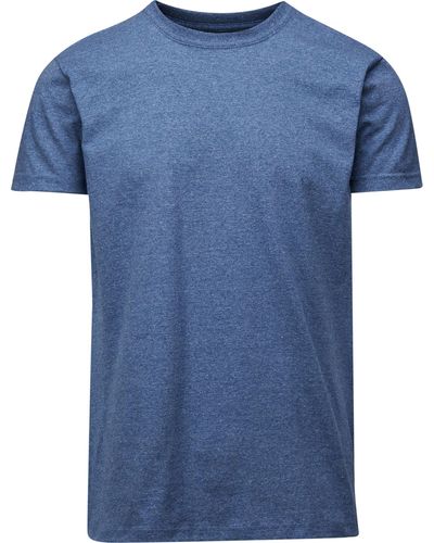 Naked & Famous Circular Knit T - Blue