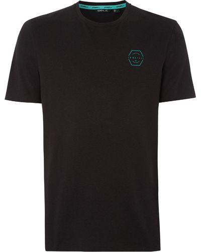 O'neill Sportswear Team Upf Sun Shirt - Black