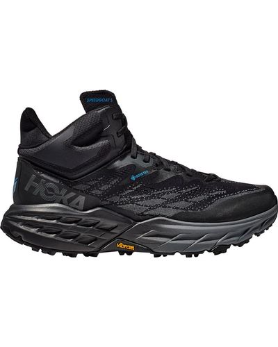 Hoka One One Speedgoat 5 Mid Gtx Trail Shoes - Black