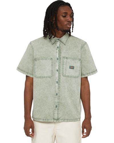 Dickies Newington Short Sleeve Shirt - Green