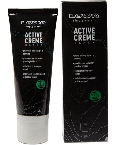 Lowa Active Cream Shoe Care Conditioner (75ml) - Black