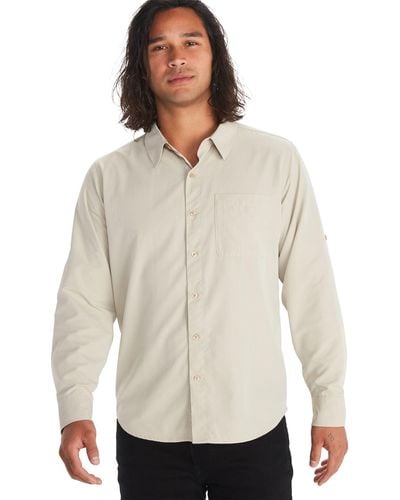 Marmot Aerobora Long Sleeve Shirt - White