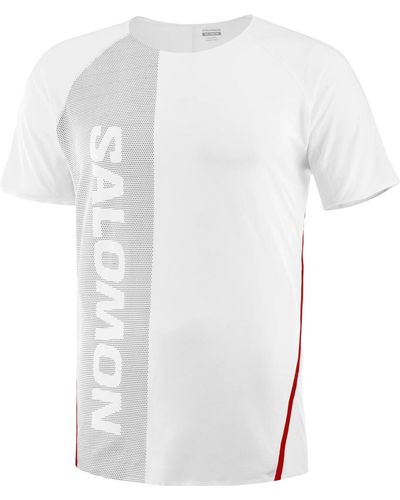 Salomon S/lab Speed Short Sleeve T - White