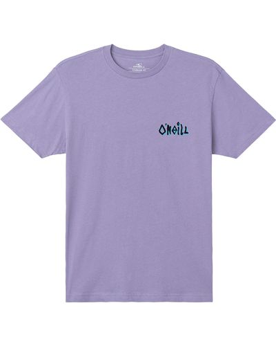 O'neill Sportswear Inside Short Sleeve T - Purple